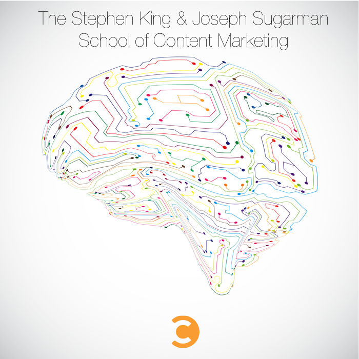 The Stephen King and Joseph Sugarman School of Content Marketing
