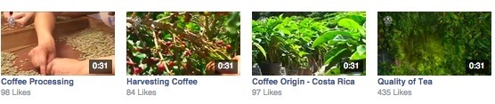 Facebook video - Coffee Bean