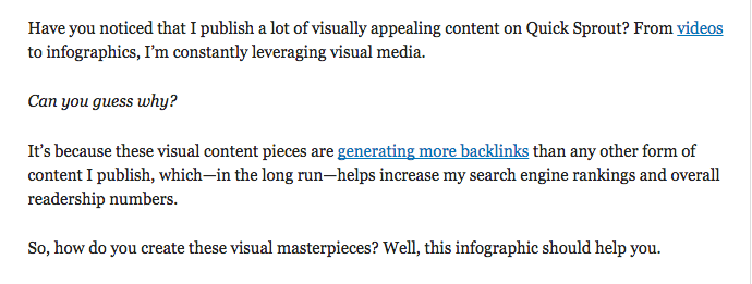visual content keywords