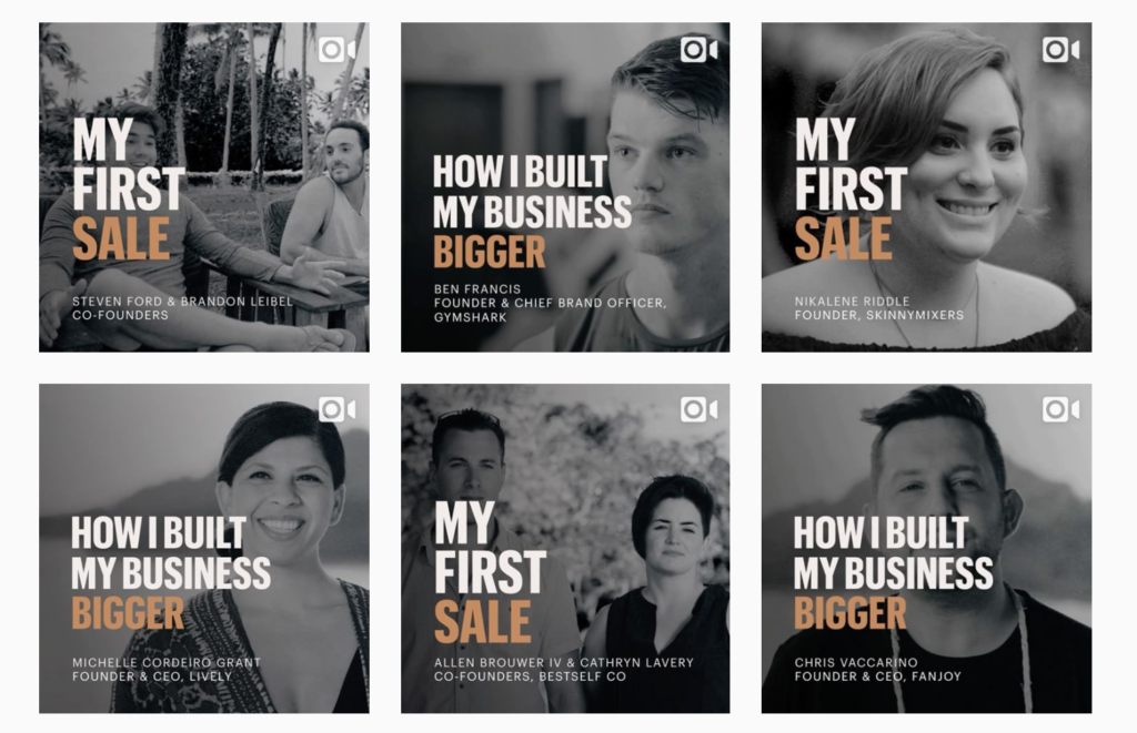 Shopify Build a Business campaign