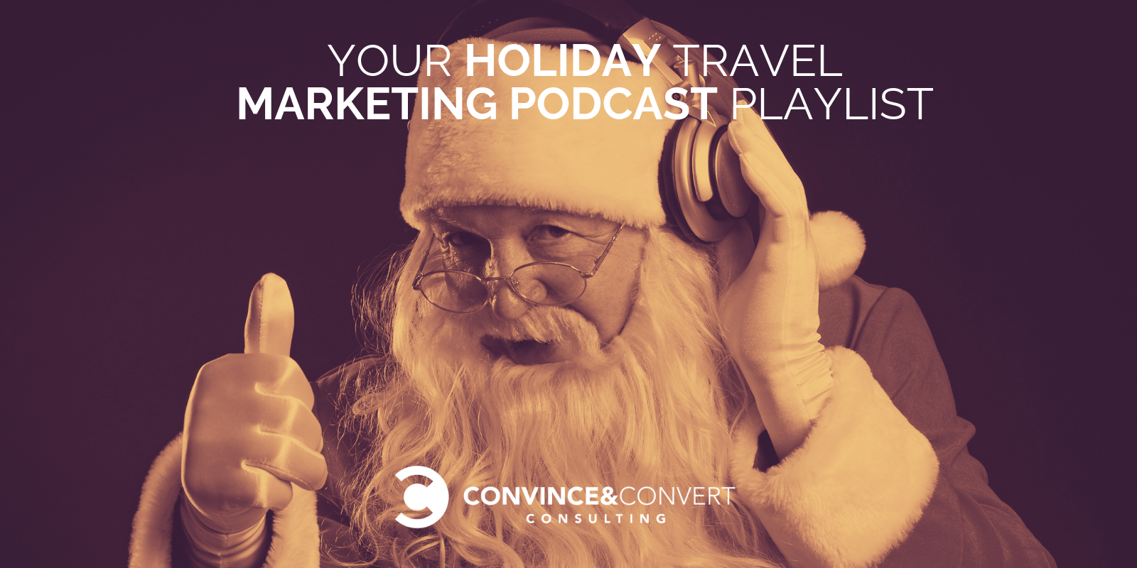 holiday travel marketing podcast playlist